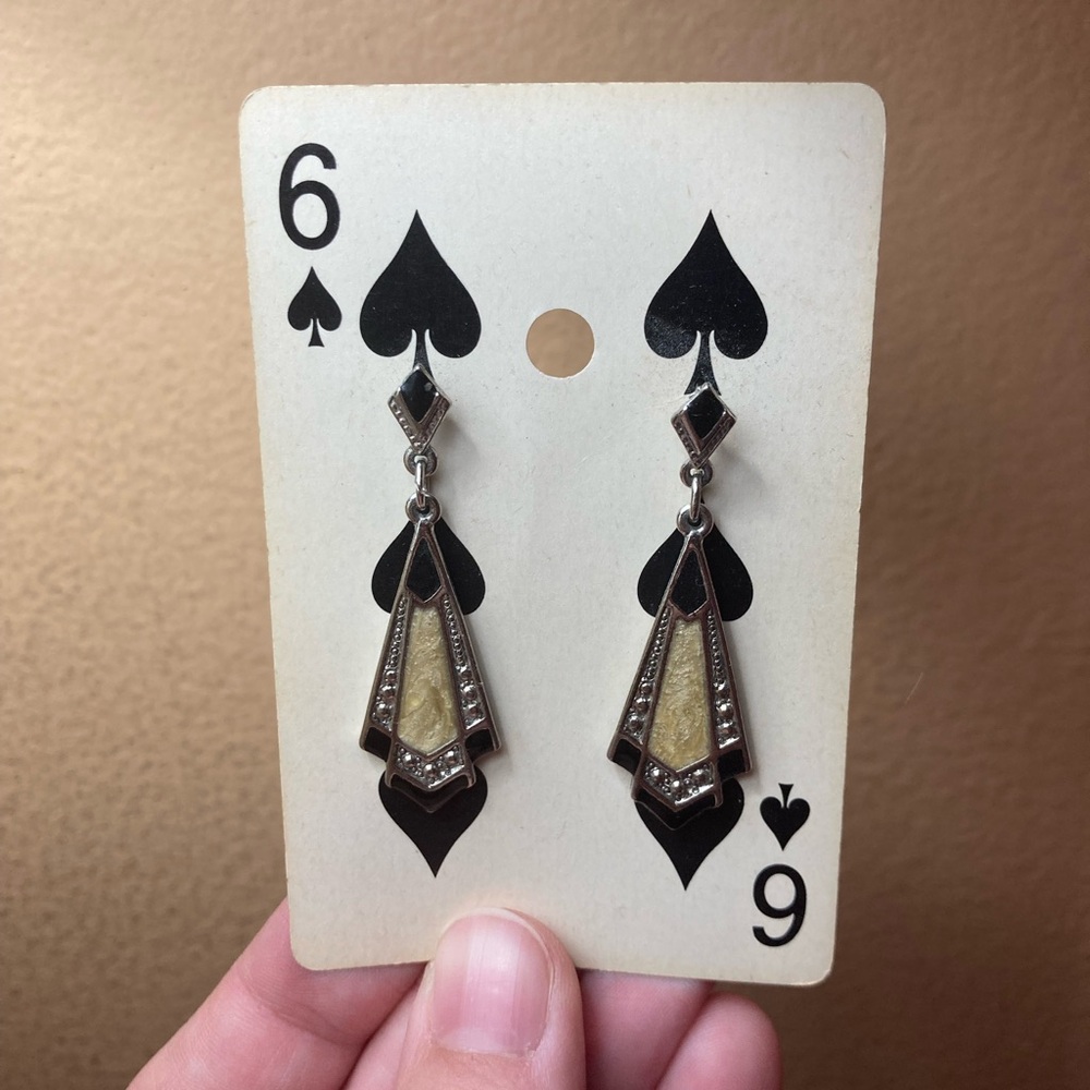 Vintage Art Deco Earrings